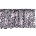 thumbnail image 1 of Ambesonne Floral Window Valance, Bindweed Flower Bells Design, 54" X 18", Petrol Blue Mauve, 1 of 2