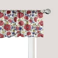 thumbnail image 1 of Ambesonne Floral Window Valance, Blooming Red Poppies, 54" X 12", Multicolor, 1 of 3