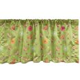 thumbnail image 1 of Ambesonne Floral Window Valance, Bluebell Flowers, 54" X 18", Green Pink, 1 of 3