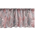 thumbnail image 1 of Ambesonne Floral Window Valance, Flower Patterns on Lace Look, 54" X 18", Multicolor, 1 of 3