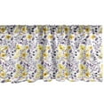 thumbnail image 1 of Ambesonne Floral Window Valance, Foliage of Garden Plants, 54" X 12", Marigold Violet, 1 of 3