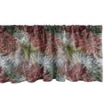 thumbnail image 1 of Ambesonne Floral Window Valance, Gerbera Shadowy Effect Art, 54" X 18", Pale Maroon Olive Green, 1 of 3