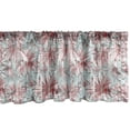 thumbnail image 1 of Ambesonne Floral Window Valance, Grunge Pastel Flowers Print, 42" x 12", Pale Seafoam Rose, 1 of 2