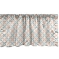 thumbnail image 1 of Ambesonne Floral Window Valance, Pastel Color Motifs, 54" X 12", Cream Salmon Pale Blue, 1 of 3