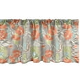 thumbnail image 1 of Ambesonne Floral Window Valance, Romantic Poppies Pastel Tone, 54" X 18", Multicolor, 1 of 3