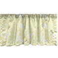 thumbnail image 1 of Ambesonne Floral Window Valance, Spring Daisy Blossoms, 54" X 18", Yellow White, 1 of 3