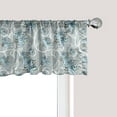 thumbnail image 1 of Ambesonne Floral Window Valance, Swirls Daisy Bouquet, 42" x 12", Sky Blue Grey Apricot, 1 of 3