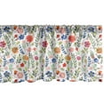 thumbnail image 1 of Ambesonne Floral Window Valance, Thriving Nature Petal Leaf, 42" x 18", Multicolor, 1 of 3