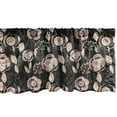 thumbnail image 1 of Ambesonne Floral Window Valance, Victorian Blooming Flowers, 54" X 12", Grey Blush, 1 of 3