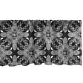 thumbnail image 1 of Ambesonne Floral Window Valance, Vintage Motifs Art, 54" X 18", Charcoal Grey and White, 1 of 3