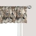 thumbnail image 1 of Ambesonne Floral Window Valance, Vintage Plant Soft Color, 54" X 12", Tan Black, 1 of 5