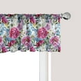 thumbnail image 1 of Ambesonne Floral Window Valance, Watercolor Look Bouquet Art, 42" x 12", Multicolor, 1 of 3