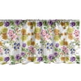 thumbnail image 1 of Ambesonne Floral Window Valance, Watercolor Romantic Art, 54" X 18", Multicolor, 1 of 3