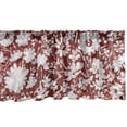 thumbnail image 1 of Ambesonne Floral Window Valance with Rod Pocket, Watercolor White Flowers Art, 54" X 18", Pale Redwood Grey and Tan, 1 of 1