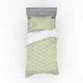thumbnail image 1 of Ambesonne Flower Bedding Set 3 Pcs, Flourishing Country Flowers, Twin XL, Green Yellow and Cream, 1 of 2