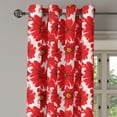 thumbnail image 1 of Ambesonne Flower Grommet Curtain Single Panel, Seasonal Romantic Spring, 50"x60", Pale Pink Vermilion, 1 of 5