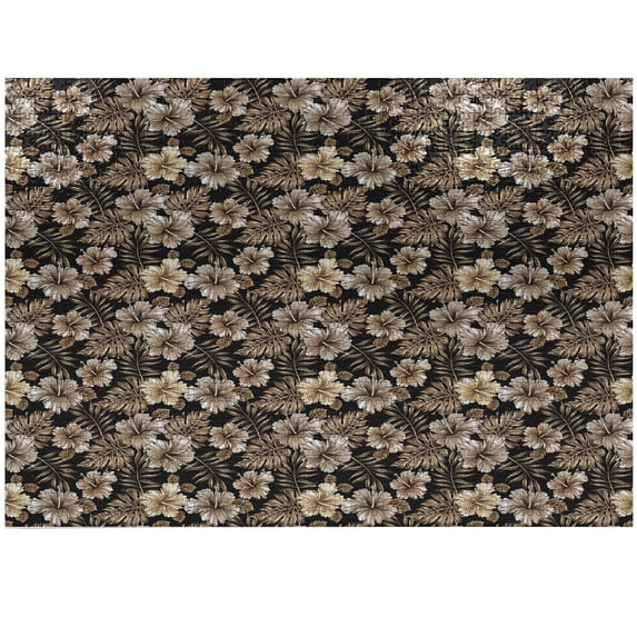 Ambesonne Flower Jigsaw Puzzle, Nostalgic Botany Flora Art, Heirloom-Quality Fun Activity for Family Durable Cardboard, 1000 pcs, Sepia Black Tan