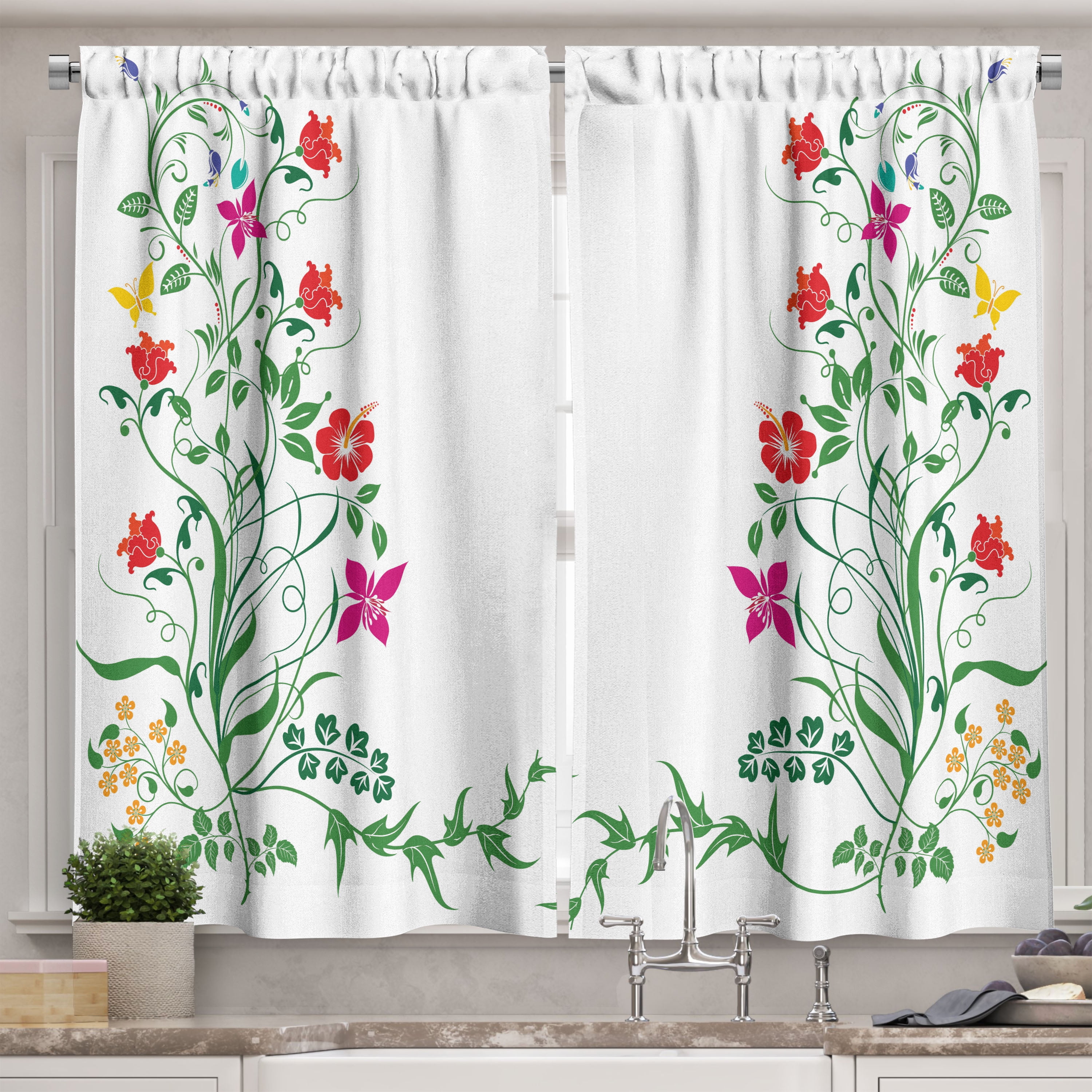  10 Alasan Mengapa Floral Kitchen Curtain Wajib Anda Miliki
