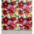 thumbnail image 1 of Ambesonne Flower Peel & Stick Wallpaper for Home, Fine Art Floral Nature Print, 13"x100", Magenta Mustard and Green, 1 of 6