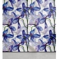thumbnail image 1 of Ambesonne Flower Peel & Stick Wallpaper for Home, Watercolor Art Iris Flowers, 13"x72", Azure Blue Purple and White, 1 of 6