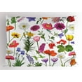 thumbnail image 1 of Ambesonne Flower Pillow Sham, Colored Roses Tulips, 26" X 20", Multicolor, 1 of 2