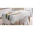 thumbnail image 1 of Ambesonne Flower Tablecloth Rectangular Table Cover, Calla Lilies Romantic, 60"x90", Green White Yellow, 1 of 4