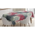 thumbnail image 1 of Ambesonne Flower Tablecloth Rectangular Table Cover, Hand Drawn Floral Art, 60"x90", Multicolor, 1 of 4