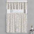 thumbnail image 1 of Ambesonne Flower Valance & Curtain, Wild Berries Botanical, 55"x24", Purple Green White, 1 of 6