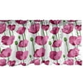 thumbnail image 1 of Ambesonne Flower Window Valance, Delicate Spring Floral Art, 54" X 18", Dried Rose Fern Green, 1 of 3