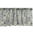 thumbnail image 1 of Ambesonne Flower Window Valance, Floral Nature Spring Branch, 54" X 18", Grey Lime Green and Pale Pink, 1 of 3