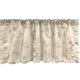 thumbnail image 1 of Ambesonne Flower Window Valance, Romantic Orchid Branches, 42" x 18", Champagne and Olive Green, 1 of 3