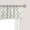 thumbnail image 1 of Ambesonne Flower Window Valance, Vintage Style Lilies, 42" x 18", Yellow and White, 1 of 3
