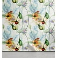 thumbnail image 1 of Ambesonne Flowers Colorful Peel & Stick Wallpaper for Home, Nature Feel Spring, 13"x72", Green Pale Blue and Orange, 1 of 5