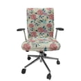 thumbnail image 1 of Ambesonne Flowers Office Chair Cover Stretchable High Back, Floral Colorful Grown Roses, Pale Taupe Pale Rust, 1 of 1