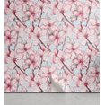 thumbnail image 1 of Ambesonne Flowers Peel & Stick Wallpaper for Home, Sakura Cherry Blossom Art, 13"x72", Soft Blue Pale Pink Grey, 1 of 1
