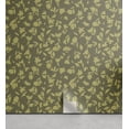 thumbnail image 1 of Ambesonne Flowers Vintage Peel & Stick Wallpaper for Home, Bitonal Floral Boho, 13"x72", Pale Khaki and Slate Brown, 1 of 5