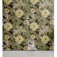 thumbnail image 1 of Ambesonne, Flowers Vintage Peel & Stick Wallpaper for Home, Eucalyptus Pattern, 13"x36", Pistachio Green Off White, 1 of 5