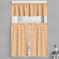 thumbnail image 1 of Ambesonne Food Art Valance & Curtain, Pastel Tone Cinnamon Rolls, 55"x36", Pastel Brown and Peach, 1 of 1