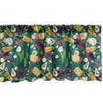 thumbnail image 1 of Ambesonne Food Art Window Valance, Variety of Veggies Design, 54" X 12", Multicolor, 1 of 3