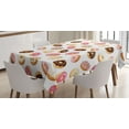 thumbnail image 1 of Ambesonne Food Tablecloth Rectangular Table Cover, American Dessert Donuts, 60"x90", Multicolor, 1 of 4