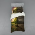 thumbnail image 1 of Ambesonne Forest Bedding Set 3 Pcs, Life and Death Theme, Twin, Multicolor, 1 of 3