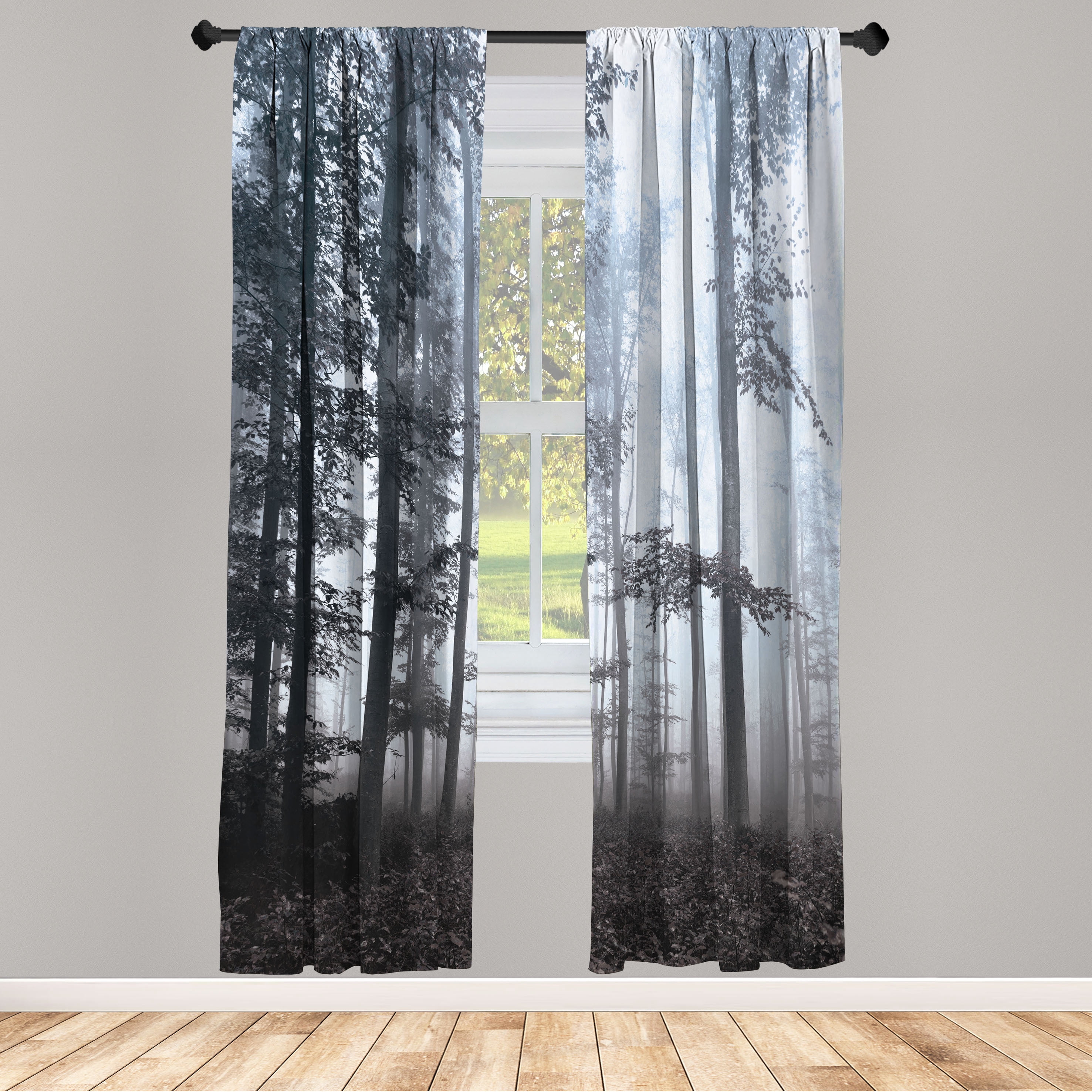 Forest Wanderer Quilted Curtains NCU0PTT2056
