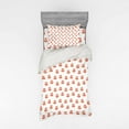 thumbnail image 1 of Ambesonne Fox Bedding Set 3 Pcs, Vintage Animal Sleeping, Twin XL, Coral Beige, 1 of 3