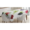 thumbnail image 1 of Ambesonne Fruit Tablecloth Rectangular Table Cover, Composition of Berries, 52"x70", Multicolor, 1 of 3