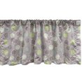 thumbnail image 1 of Ambesonne Fruit Window Valance, Pastel Sliced Figs, 54" X 12", Multicolor, 1 of 3
