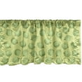 thumbnail image 1 of Ambesonne Fruit Window Valance, Tasty Exotic Gooseberries, 54" X 12", Green Reseda Green, 1 of 3
