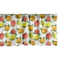 thumbnail image 1 of Ambesonne Fruit Window Valance, Watercolor Citrus Pomegranate, 42" x 12", Multicolor, 1 of 3