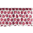 thumbnail image 1 of Ambesonne Fruit Window Valance, Watercolor Style Pomegranates, 54" X 18", Dark Coral Dried Rose, 1 of 2