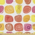 thumbnail image 1 of Ambesonne Fruits Fabric by the Yard Upholstery, Retro Food Caricatures, 1 Yard, Multicolor, 1 of 5