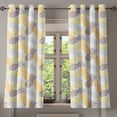 thumbnail image 1 of Ambesonne Fruits Grommet Curtain, Exotic Pineapple Tropics, 50" x 54", Marigold Dimgray, 1 of 6